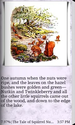 The Tale of Squirrel Nutkin android App screenshot 2